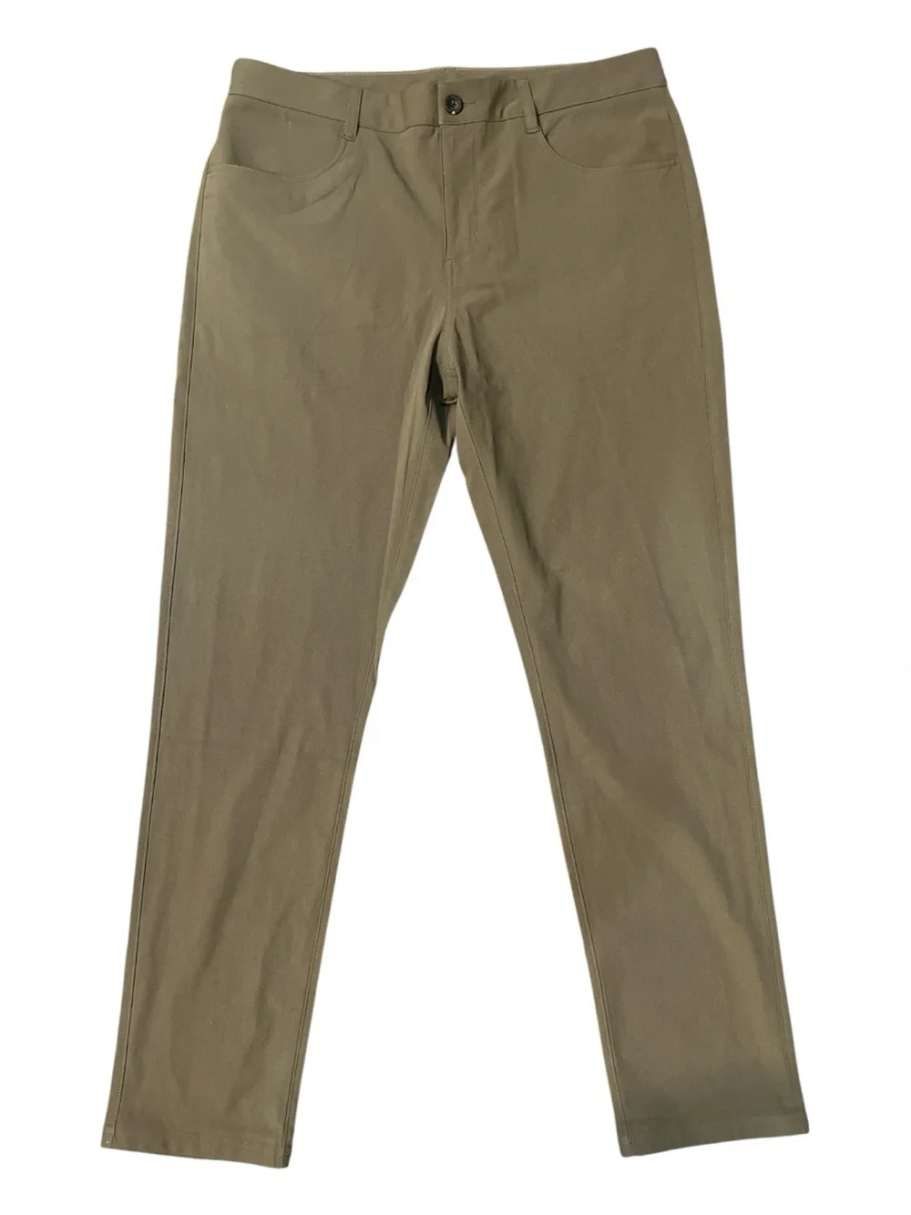 Vuori Men's Slim Straight Jeans - Olive Green